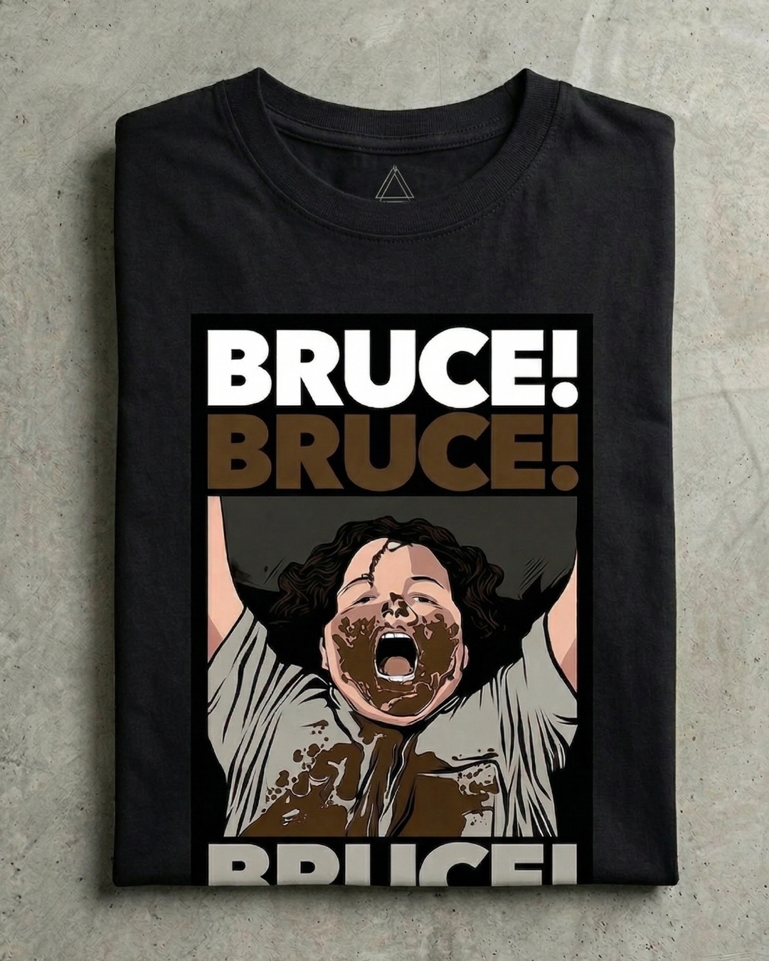 Playera Corte Recto Negra 180g – Colección Bruce (Matilda Edition) - Image 5