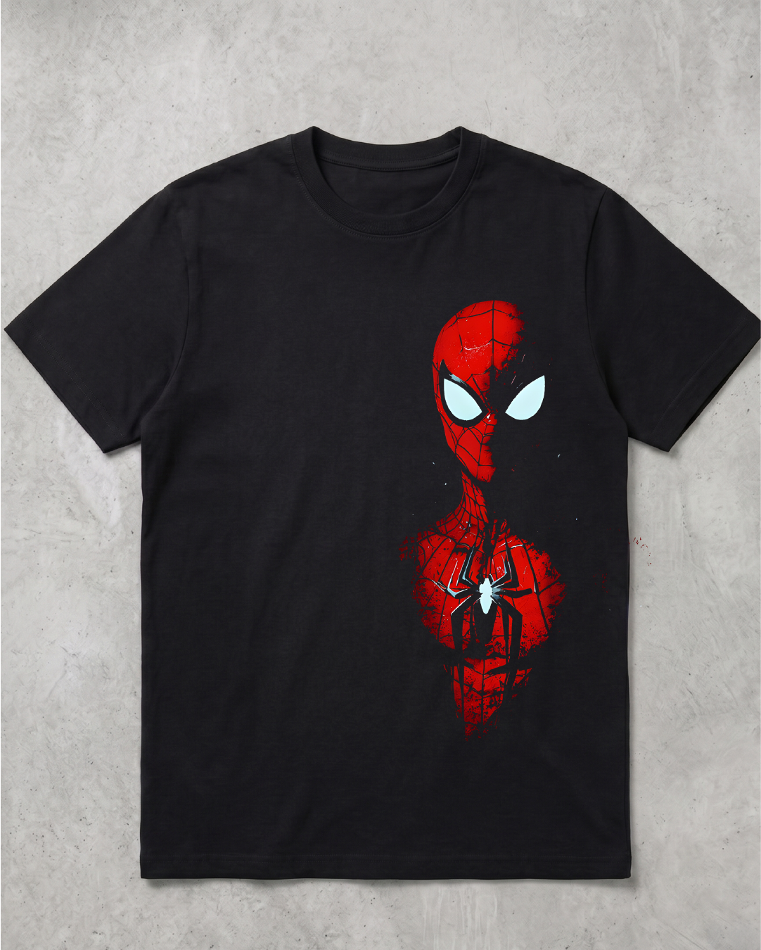 Playera Corte Recto Negra 180g – Colección Spider-Man (Urban Edition) - Image 4